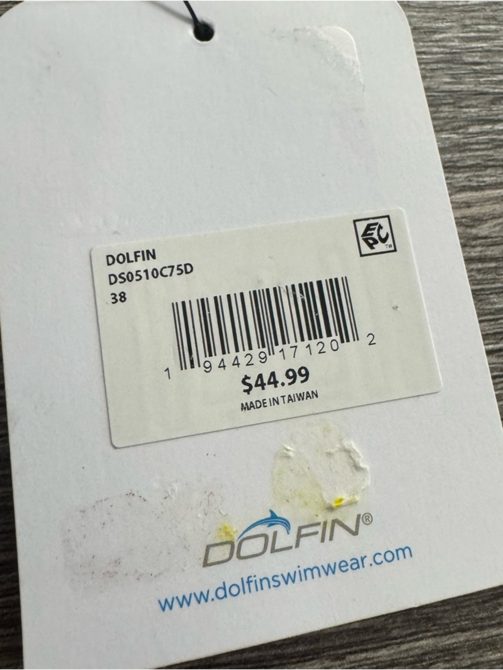 Dolfin Uglies Women's One Piece Swimsuit Size 38 Multicolor Geometric Print - Picture 4 of 10